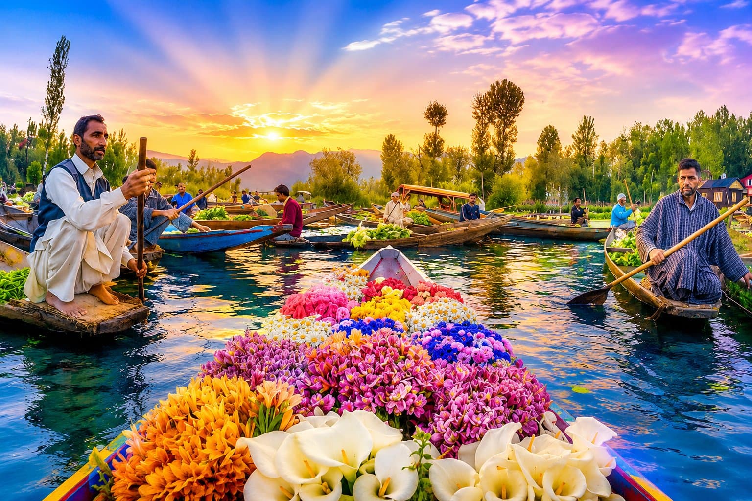 Kashmir Bliss: Gulmarg, Pahalgam & Srinagar – 5D/4N ⭐
