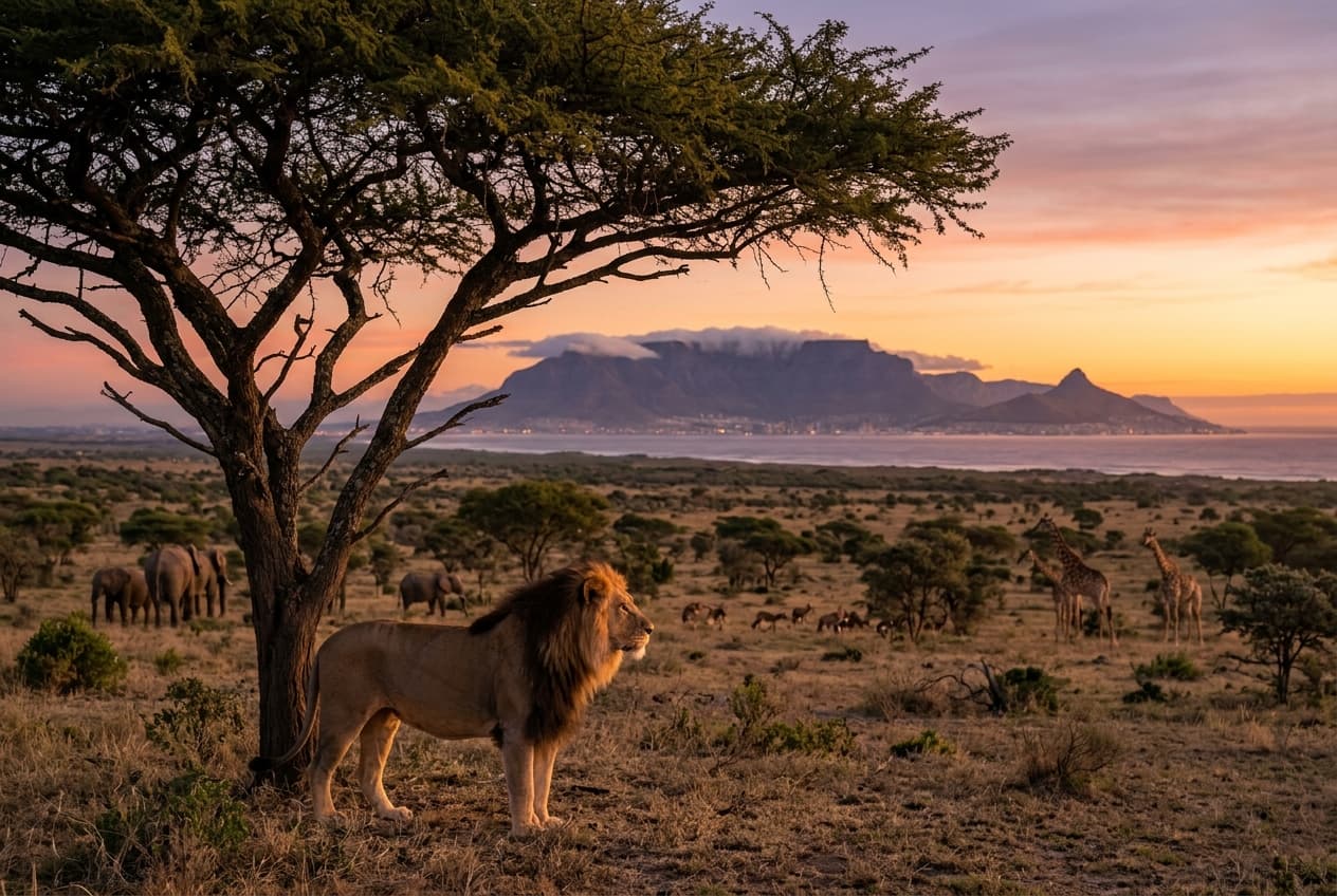 Spectacular South Africa: Safaris & Cape Town